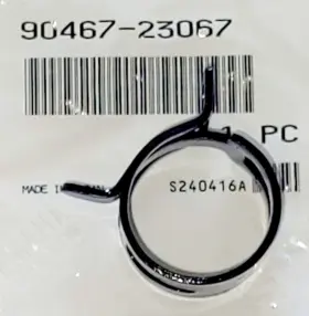 90467-23067 Yamaha Atv Motorcycle Radiator Hose Clamp