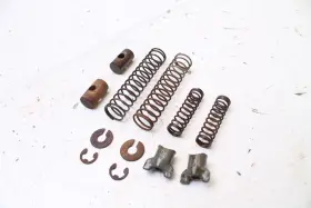 Yamaha 90501-123a0-00 1986 Moto 4 225 Yfm225 Washers Springs Pins Nuts For Front Brake Cables