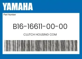 Yamaha B16-16611-00-00 Genuine Clutch Housing Com -