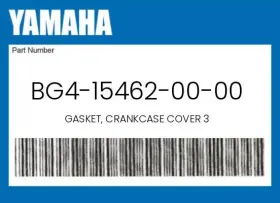 Bg4-15462-00-00 Yamaha Genuine Gasket Crankcase Cover 3 -