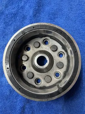 Yamaha F4t466 Warrior 350 Oem Engine Flywheel 71 Genuine Used Good