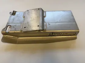 Ra259 Yamaha Raptor 125 / 250 Prm Aluminum Swing-arm Skid Plate - .190 Thick