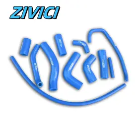 Zivici 57133 For 2006-2018 Yamaha Yzf-r6 Yzf 600 Yzf600r6 R6 R-6 Blue Silicone Radiator Hose
