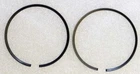Wsm Piston Rings For Yamaha 350 Banshee 87-06 1MM Over 51-520-07 New. Price: $36.40.