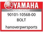 Yamaha Oem Part 90101-10568-00 Bolt New. Price: $6.49.