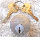 2" New Assa Abloy Mortise Cylinder 6 Pin Sargent "la" Keyway Open. Price: $49.99.