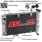 Radiator For 2003-08 Suzuki Quadsport LTZ400 Kawasaki KFX400 Arctic Cat DVX400 New. Price: $59.00.