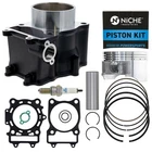 Niche Cylinder Piston Gasket Kit For Arctic Cat 500 4X4 3402-364 Atv (85MM) New. Price: $256.96.