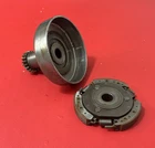 1989 - 2004 Suzuki Quadrunner LT160 Oem Centrifugal Primary Wet Clutch Assembly Used. Price: $30.00.