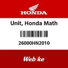 Honda New 26000-HN2-010 Unit, Machitsuku. Price: $1849.00.