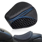 Skyjdm Foldable Motorcycle Gel Seat Cushion, 3D-HONEYCOMB Large, Black New. Price: $67.37.