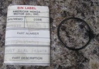Honda Genuine Parts Dust Seal (26X40X5) 91268-463-003 Oem Nos VTX1800 GL1100 New. Price: $7.99.