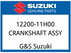 Suzuki Oem Part 12200-11H00 Crankshaft Assy New. Price: $894.21.