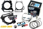 Can-am 97MM 13:1 Cp Piston Kit & Cometic Top End Gaskets 2008-2015 New. Price: $248.88.