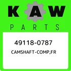 49118-0787 Kawasaki Camshaft-comp,fr 491180787, New Genuine Oem Part. Price: $218.68.