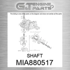 MIA880517 Shaft Fits John Deere (surplus Open Box) New. Price: $164.93.