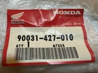 1987 Honda ATC125M Cylinder Stud Bolt 90031-427-010 New. Price: $25.00.