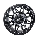Tusk 185-280-0016 4/156 Wasatch Beadlock Wheel 15X7 5.0 + 2.0 Machined/black New. Price: $190.27.