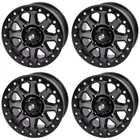 (4 Pack) 4/137 Tusk Uinta Beadlock Wheel 15X7 4.0 + 3.0 Gunmetal/black For New. Price: $759.80.
