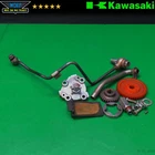 1999 Kawasaki Prairie KVF300B Oil Pump Assembly Gear Screen Lines Pipes Used. Price: $17.10.