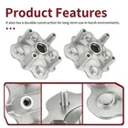 5ND-F5111-21-00 5ND-F5111-30-00 For Yamaha Front Wheel Hubs Grizzly 350 400 450 New. Price: $119.98.