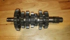 Kawasaki Mojave KSF250 Transmission Output Shaft And Gears Used. Price: $30.00.