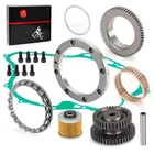 New Starter Clutch Idler Gear Shaft Gasket For Yamaha V-star XVS1100 At. Price: $97.56.