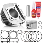 Cylinder Head Piston Gasket Top End Kit For Yamaha Timberwolf 250 4BD-11101-03 New. Price: $70.95.
