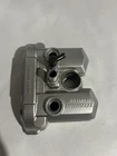 Yamaha Cylinder Head Valve Cover & Rubber Gasket 04-09 Silver Used. Price: $15.00.