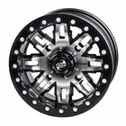 4/137 Tusk Teton Beadlock Wheel 14X7 5.0 + 2.0 Machined/black New. Price: $173.18.