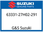 Suzuki Oem Part 63331-27H02-291 Mudguard,footrest,r (black) New. Price: $43.80.