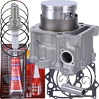 For 2002-2008 Yamaha Grizzly 660 Top End Cylinder Piston Gaskets Rebuild Kit Set New. Price: $109.95.