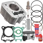 For Kawasaki BAYOU250 KLF250A 2003-2011 Top End Cylinder Piston Gasket New. Price: $86.17.