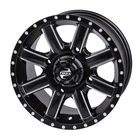 Tusk Cascade Wheel 14X7 5+2 Machined/black Mpn 185-276-0014 New. Price: $127.57.