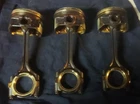 Set (3) Pistons W Crank Connecting Rods Engine 200-2006 Honda Insight Used. Price: $69.50.