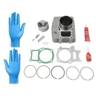 Big Bore 74MM Cylinder Piston Top End Kit For Honda TRX250EX 250X Recon Atv New. Price: $65.79.