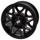 4/137 Tusk Tintic Wheel 14X7 4.0 + 3.0 Milled/black For Can-am Commander Max New. Price: $128.74.