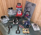 2005-11 Kawasaki Brute Force 750 Engine Rebuild Kit/ Crank + Cylinders Pistons New. Price: $1640.00.