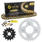 Sprocket Chain Set For Honda CT70 ST70 CL70 15/35 Tooth 420 X-ring Front Rear New. Price: $59.95.