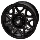 4/110 Tusk Tintic Wheel 15X7 5.0 + 2.0 Milled/black 204-089-0017 New. Price: $125.28.