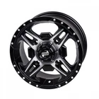 4/156 Tusk Beartooth Wheel 14X7 5.0 + 2.0 Machined/black 185-277-0014 New. Price: $122.55.