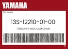 Yamaha Genuine Tensioner Assy Cam Chain 13S-12210-01-00 YZF-R6 YZF600 Japan New. Price: $169.28.