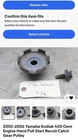 2000-2006 Yamaha Kodiak 400 Oem Engine Hand Start Recoil Catch/great Pulley New. Price: $17.00.