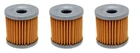 3 Pack Oil Filters Fits Suzuki DR-Z400SM & For Kawasaki KLX400R New. Price: $14.59.
