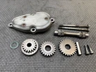 #3 87-89 Honda TRX350D Fourtrax Foreman 4X4 Starter Reduction Gear Set Cover Used. Price: $96.90.