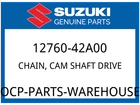 Suzuki Oem Part 12760-42A00 Chain, Camshaft Drive New. Price: $88.03.