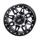 Tusk 4/156 Wasatch Beadlock Wheel 15X7 5.0 + 2.0 Machined/black Fits Krx 1000 New. Price: $184.95.