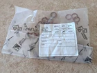 Vespa Piaggio 000397 Crush Washer Paper Gasket Lot Of 25 Oem Usa New. Price: $13.99.