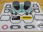Ski Doo 800R Piston Top End Kit With Bearings And Winderosa Gaskets Fits 2008-10 New. Price: $225.00.